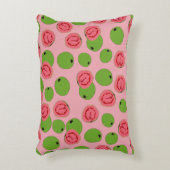 グアバの果実模様 アクセントクッション (正面(垂直))