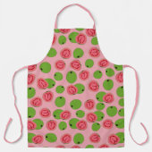 グアバの果実模様 エプロン (正面)