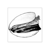 グアバオポークベリーパン中国の台湾料理 ラバースタンプ (インプリント)