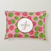 グアバカスタマイズフルーツパターン アクセントクッション (裏面)