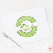 グアバジャムラベル ラウンドシール (封筒)