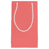 グアバピンク色名 スモールペーパーバッグ (正面)