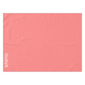 グアバピンク色名 テーブルクロス (正面(横))