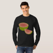 グアバ夏の果物 Tシャツ (正面フル)