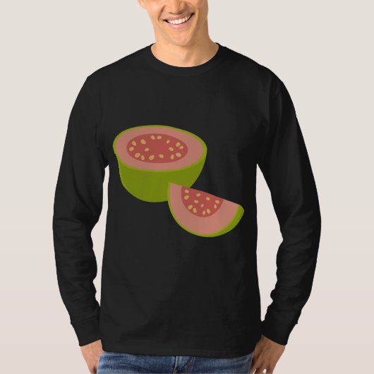 グアバ夏の果物 Tシャツ (正面)