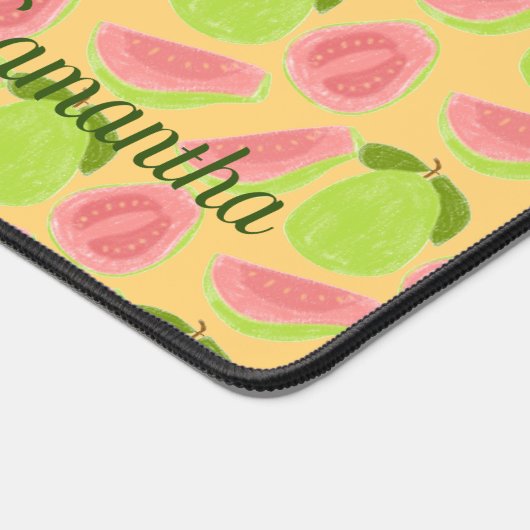 グアバ果実 デスクマット (コーナー)