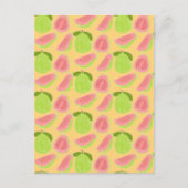グアバ果実 ポストカード (正面)