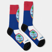 グアマニア国旗の愛国心、グアム、米国州プレミアム ソックス (右)