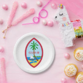 グアムのシール ペーパープレート (パーティー)