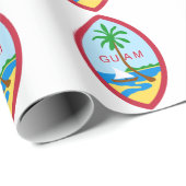 グアムのシール ラッピングペーパー (ロールコーナー)