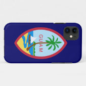 グアムのシール Case-Mate iPhoneケース (裏面(横))