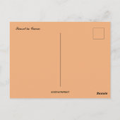 グアムの夕日 ポストカード (裏面)