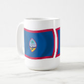 グアムの旗マグカップ コーヒーマグカップ (正面左)