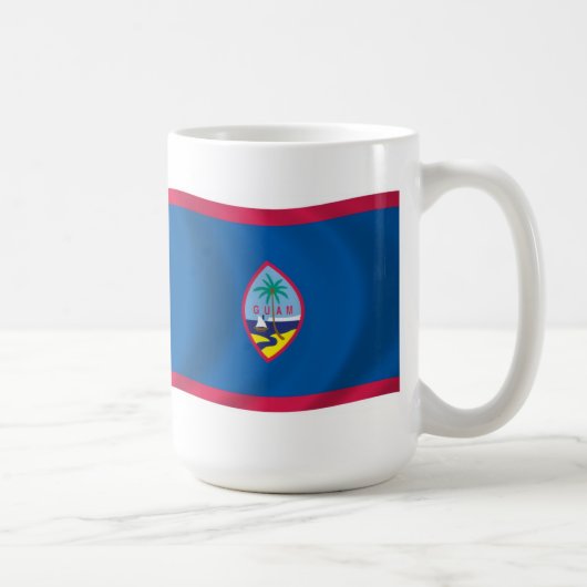 グアムの旗マグカップ コーヒーマグカップ (右)