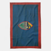 グアムの旗 キッチンタオル (縦)