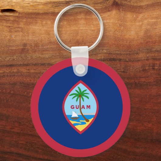 グアムの旗 キーホルダー (正面)