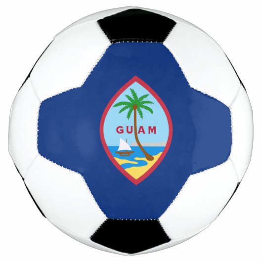 グアムの旗 サッカーボール (正面)