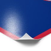 グアムの旗 フォトプリント            (角)