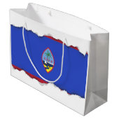 グアムの旗 ラージペーパーバッグ (裏面アングル)