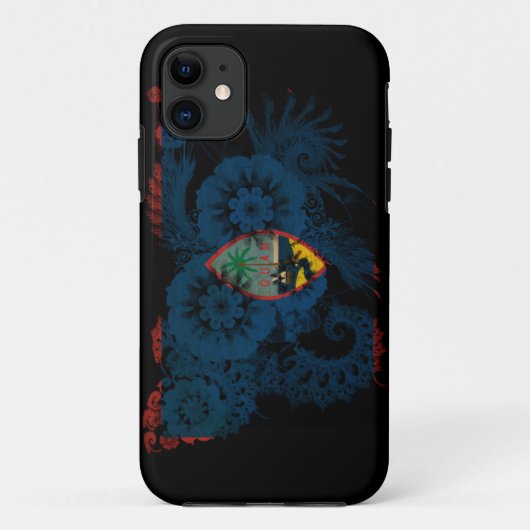 グアムの旗 Case-Mate iPhoneケース (裏面)