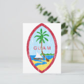グアムの紋章 ポストカード (スタンド正面)