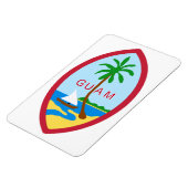 グアムの紋章 マグネット (左側)