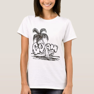 グアムのb&w tシャツ