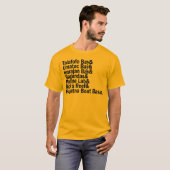 グアムは671の波の点を走ります Tシャツ (正面フル)