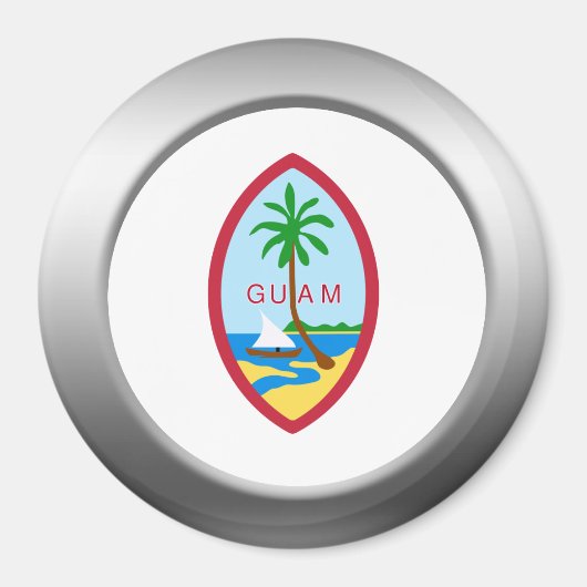 グアムコート・オブ・アームズ マグネット (正面)