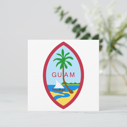 グアムシール 招待状 (スタンド正面)