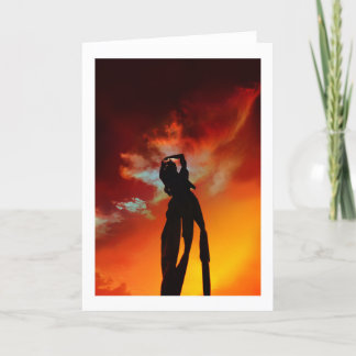 グアムツーラバーズポイントサンセット サンキューカード