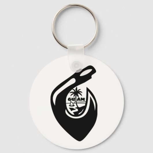 グアムフックキーチェーン キーホルダー (正面)