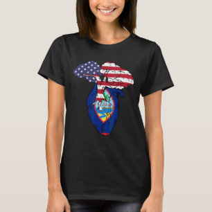 グアムフラグアマニアグアムプライドハート Tシャツ