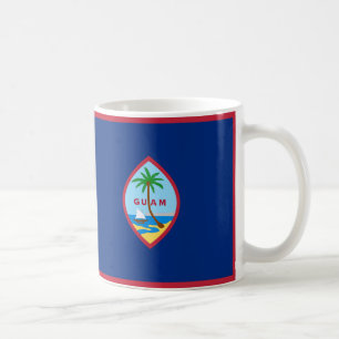 グアム国旗のセラミックマグカップ コーヒーマグカップ