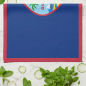 グアム国旗 キッチンタオル (折り畳み)