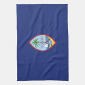 グアム国旗 キッチンタオル (縦)