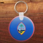 グアム国旗 キーホルダー (正面)