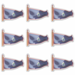 グアム国旗 シール