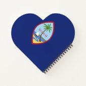 グアム国旗 ノートブック (裏面)