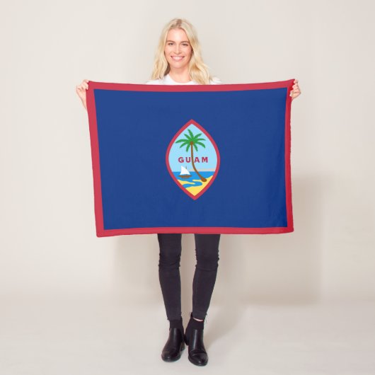 グアム国旗 フリースブランケット (インサイチュ)