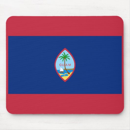 グアム国旗 マウスパッド (正面)