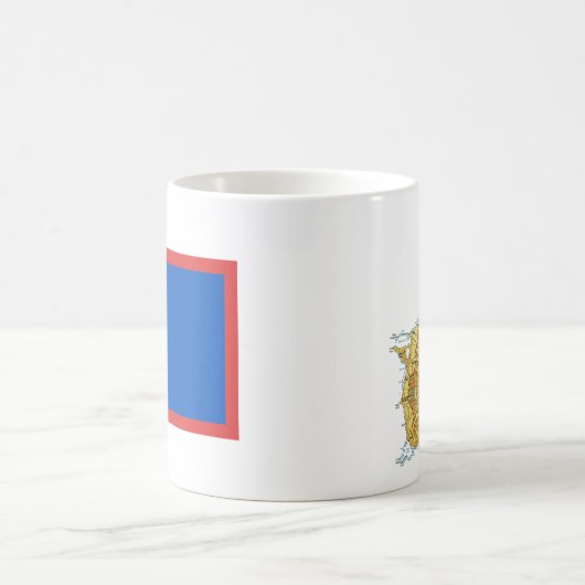 グアム国旗~地図マグカップ コーヒーマグカップ (中央)
