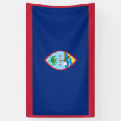 グアム国旗 横断幕 (縦)