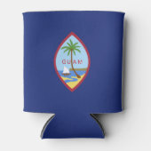 グアム国旗 缶クーラー (正面)