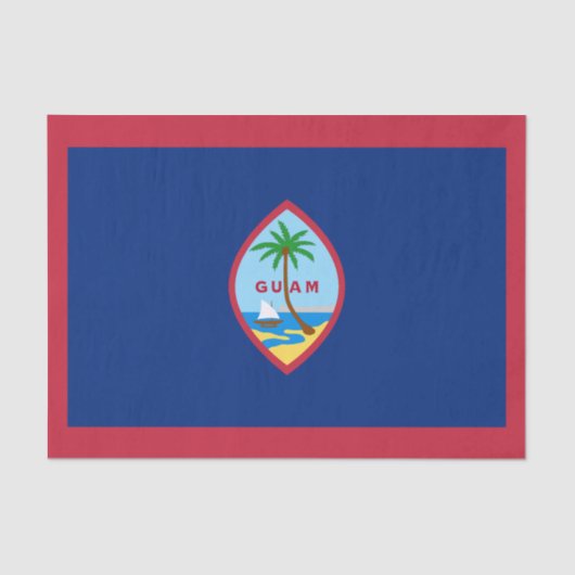 グアム国旗 薄葉紙 (正面)