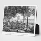 グアム島:先住民ズアットザガーデンオブt フォトプラーク (側面)