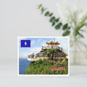 グアム語 – プンタン・ドス・アマンテス – ポストカード (スタンド正面)