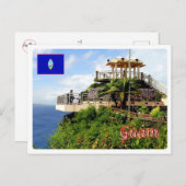 グアム語 – プンタン・ドス・アマンテス – ポストカード (正面/裏面)