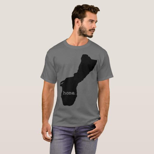 グアム走671ホーム Tシャツ (正面フル)