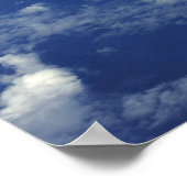 グアム近郊の空軍F-22ラプター ポスター (角)